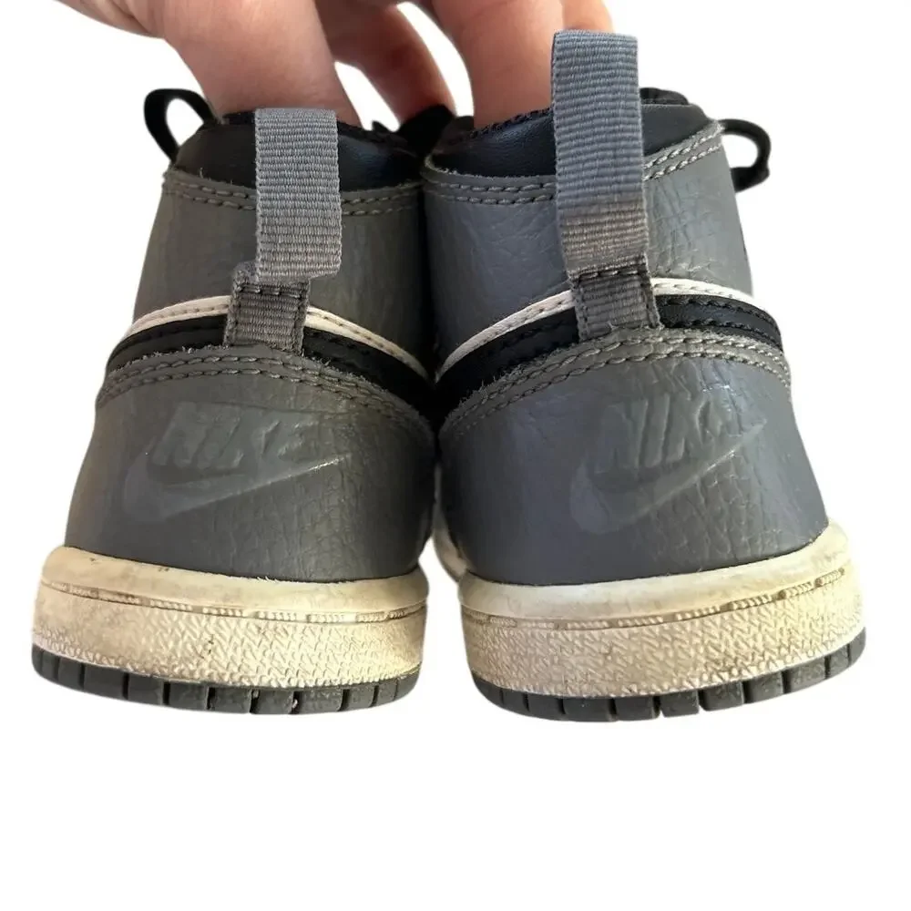 Nike Baby/Toddler Air Jordan Black & Grey Sneakers Size 7C